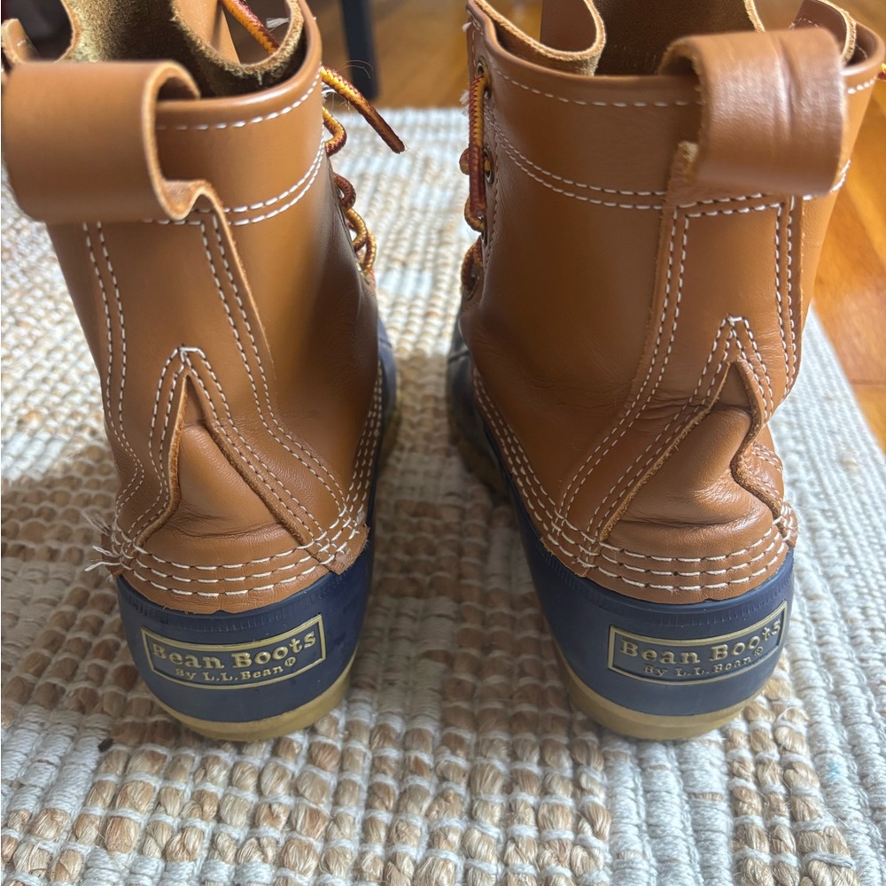 L.L. Bean Brown and Navy Boots - Picture 6 of 10